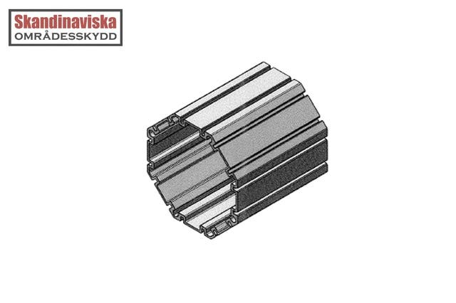 Alu stolpe 8-kantig, 1100mm