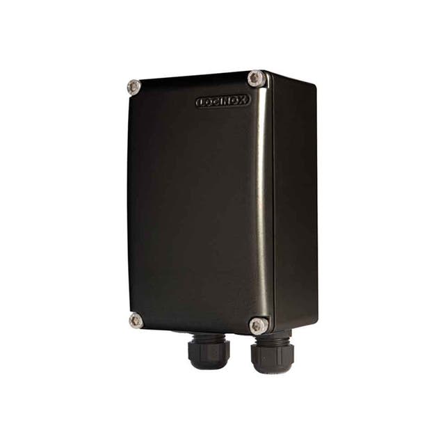 Transformatorskåp svart