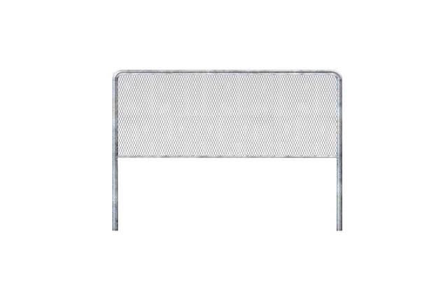 Bågräcke sträckmetall 1000x1000