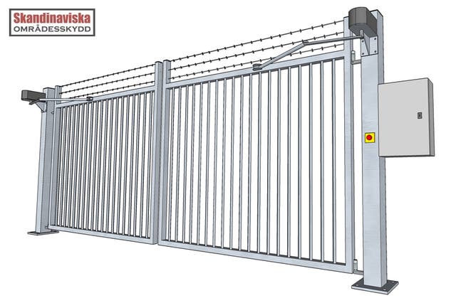 Slaggrind motor 2300x3000mm