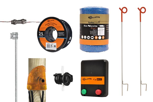 Stängselpaket vildsvin - cord 100m