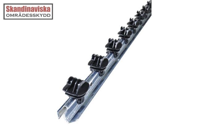 Ändstolpe Omega 2400mm Komplett