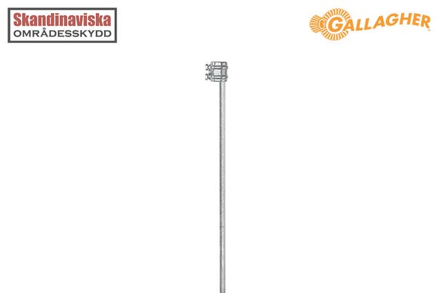 Jordspjut 1m inkl klämma, 3 st