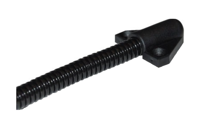 Kabelöverföring för slaggrind