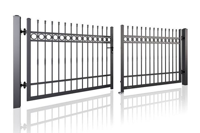 Smidesgrind dubbel AW10.61 - 1000x3000mm