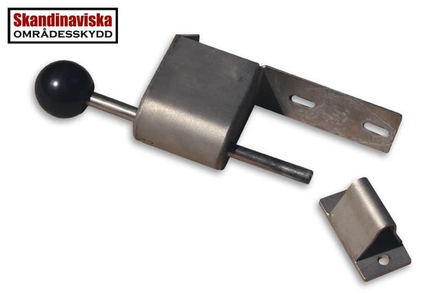 Fjäderlås lodrät öppning