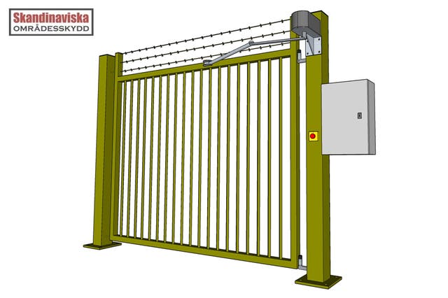 Slaggrind H motor 2300x2000mm