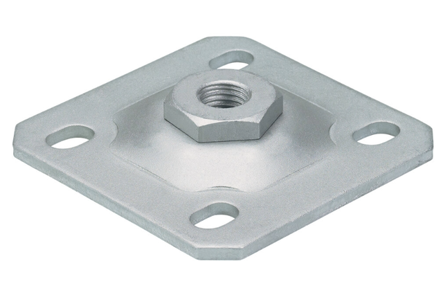 Väggplatta för villagrind gångjärn M16