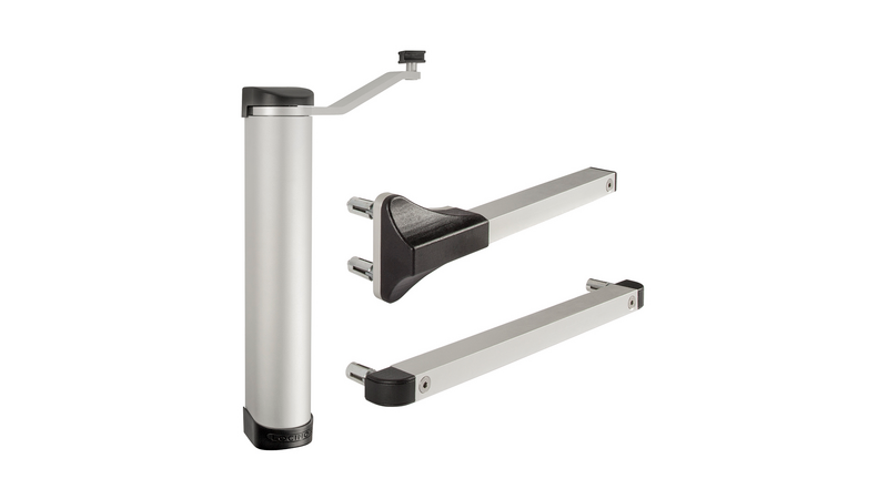 Grindstängare Lion silver