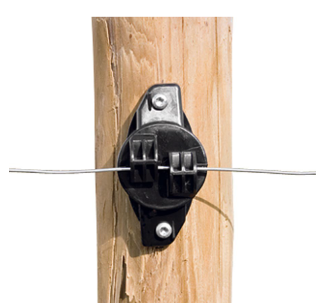 Långtidsisolator (svart, 25st)