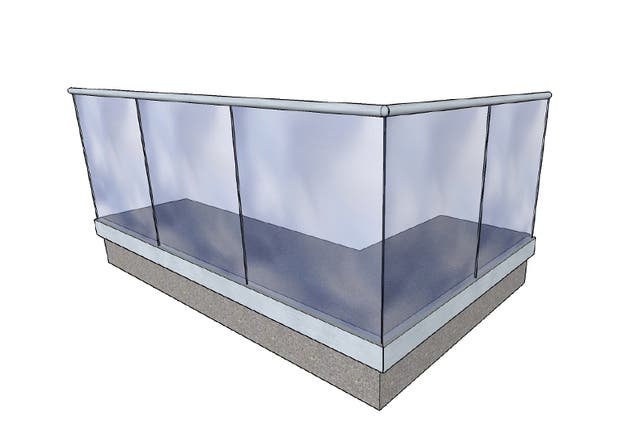 Löpmeter sidomonterat