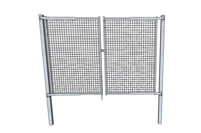 Farmargrind hög dubbel 1800x2400mm