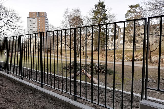 Smidesräcke för nedgjutning, 500x1100 mm