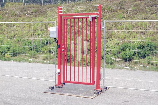 Mobil ID06 Gånggrind Elslutbleck