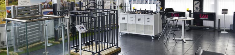 Vårt showroom