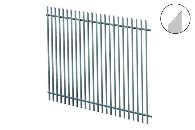 Ledbar spetsig palissad 1000x3000 VFZ